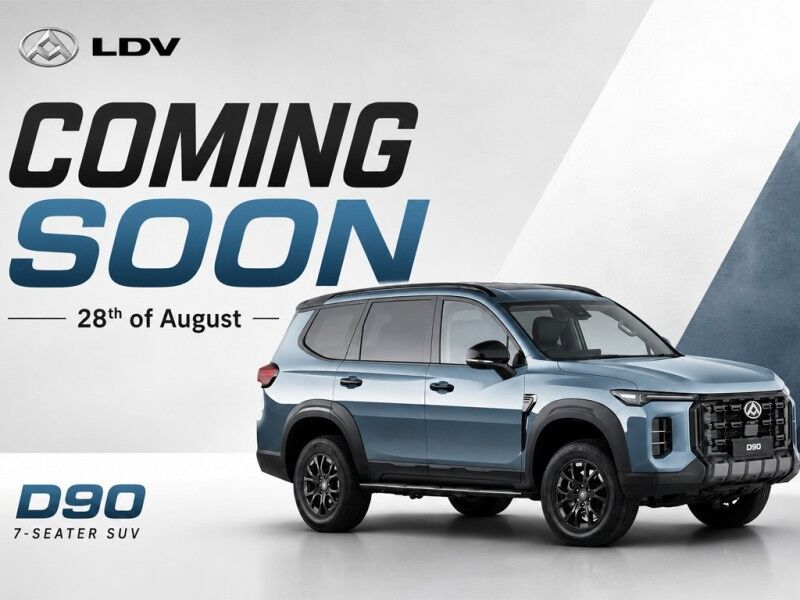 2026 LDV D90 Flagship 7 Seater