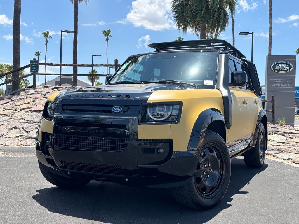2026 Land Rover Defender 110 Trophy Edition Deep Sandglow Tucson AZ