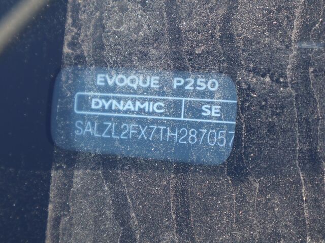 2026 Land Rover Range Rover Evoque Dynamic Oshkosh WI 2026 Land Rover Range Rover Evoque Dynamic Oshkosh WI