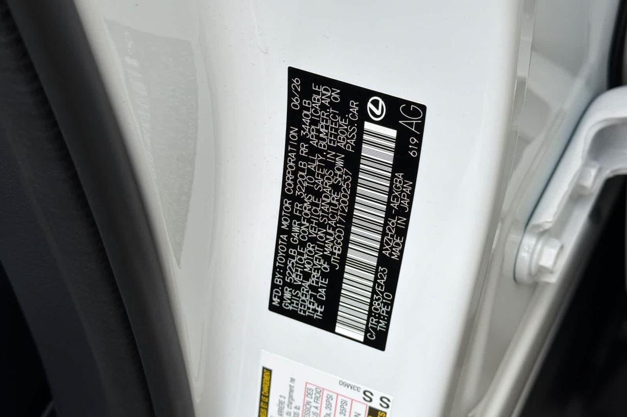 2026 Lexus ES HYBRID ES 350h PREMIUM AWD Roseville CA
