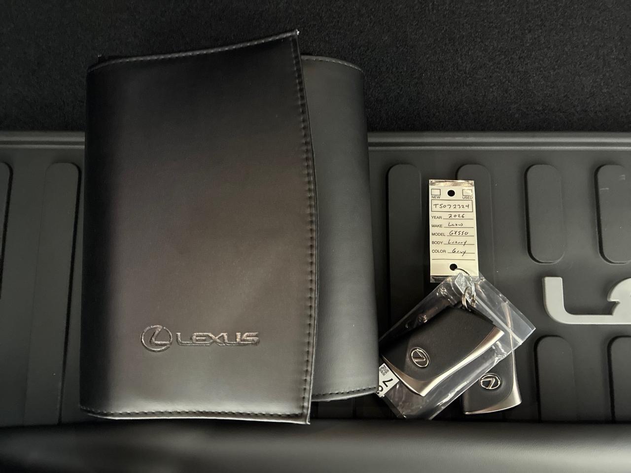 2026 Lexus GX550 Luxury, Bench, Cold Area Pkg, HUD, ML Sound, Traffic Jam Assist, Black Out Emblems, All Weather Mats, Digital Key Houston TX