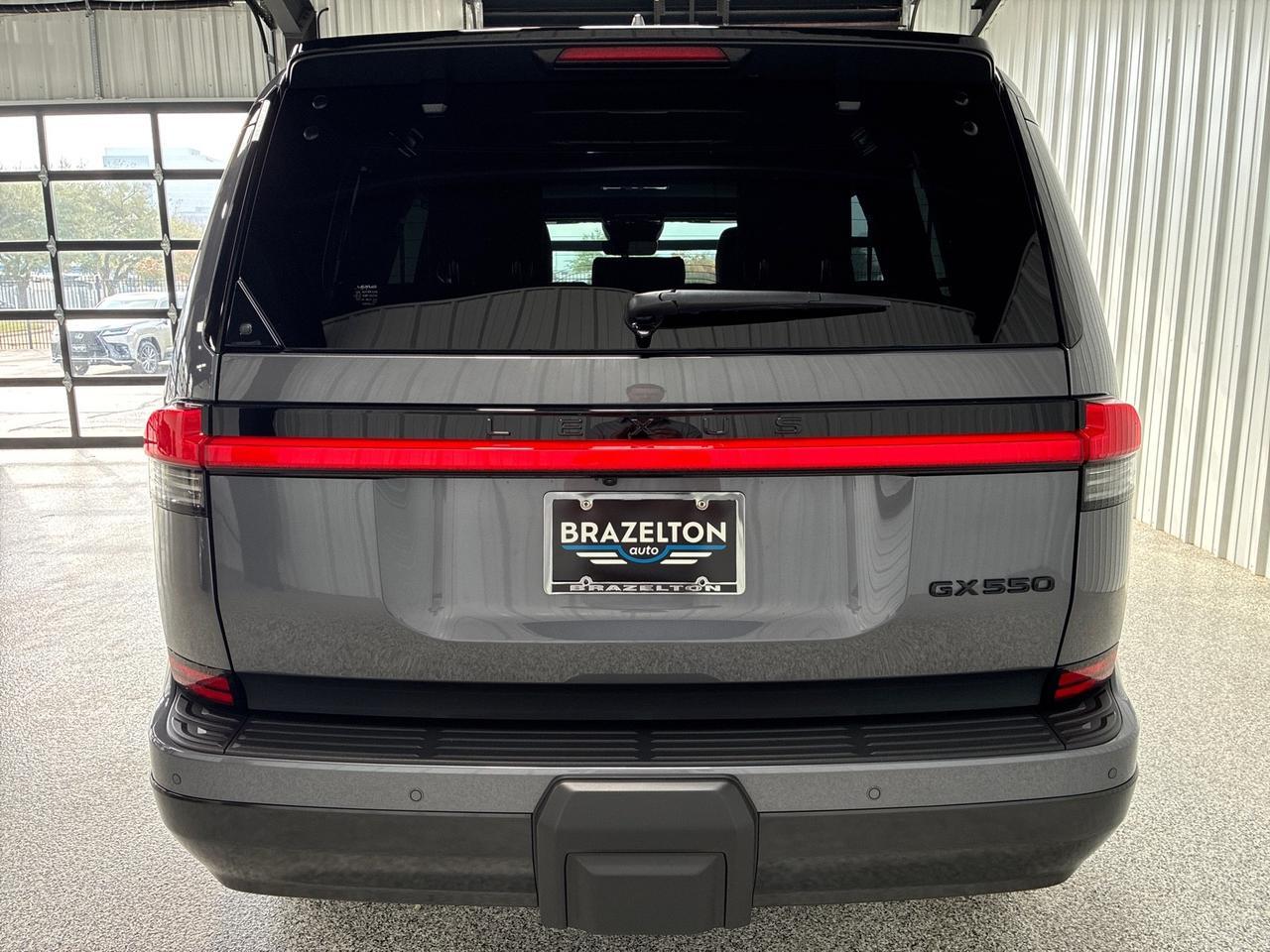 2026 Lexus GX550 Luxury, Bench, Cold Area Pkg, HUD, ML Sound, Traffic Jam Assist, Black Out Emblems, All Weather Mats, Digital Key Houston TX