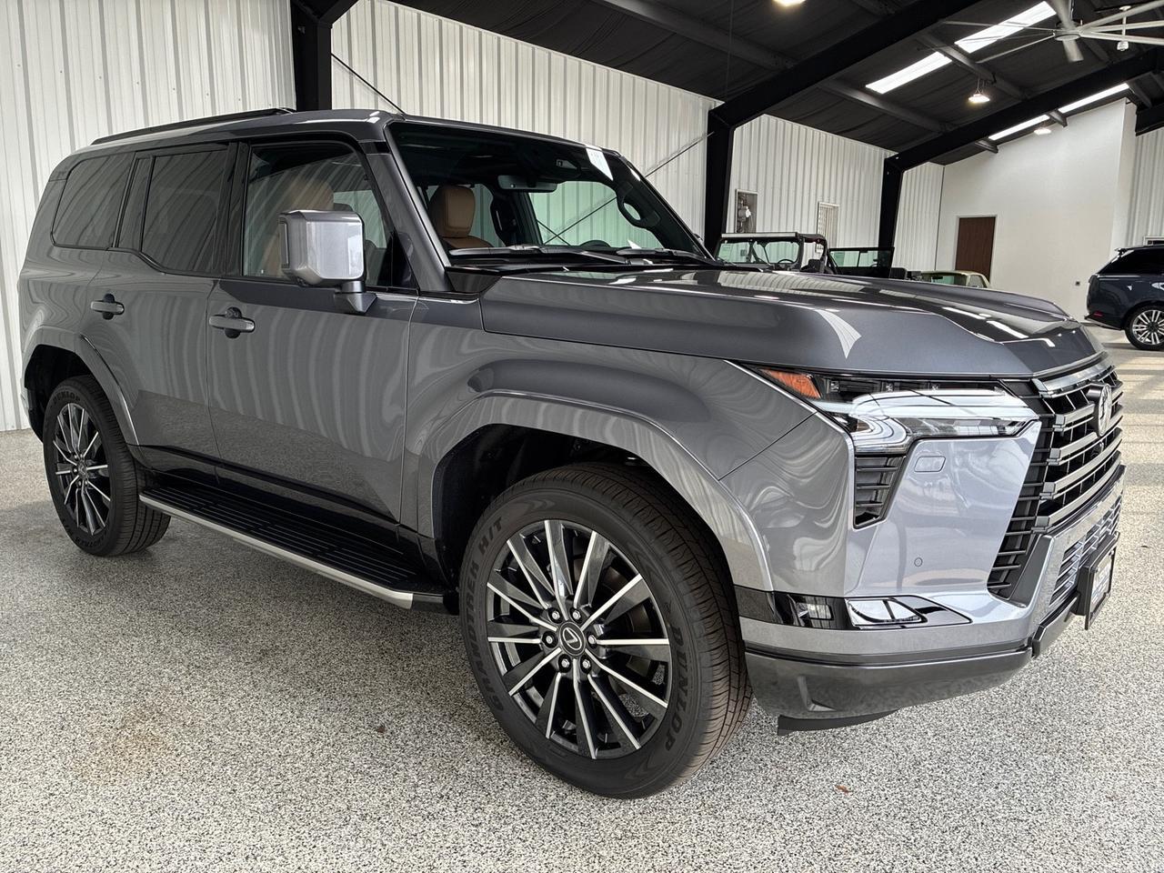 2026 Lexus GX550 Luxury, Bench, Cold Area Pkg, HUD, ML Sound, Traffic Jam Assist, Black Out Emblems, All Weather Mats, Digital Key Houston TX