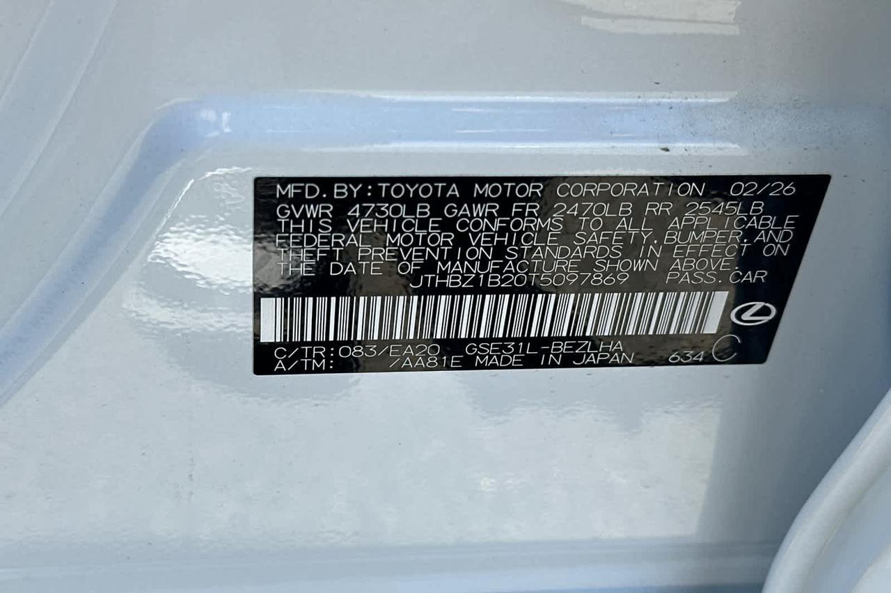 2026 Lexus IS 350 F SPORT Design Roseville CA