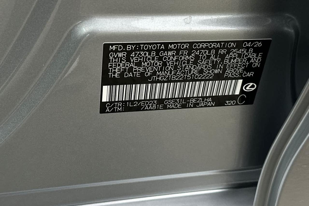 2026 Lexus IS 350 F SPORT Roseville CA
