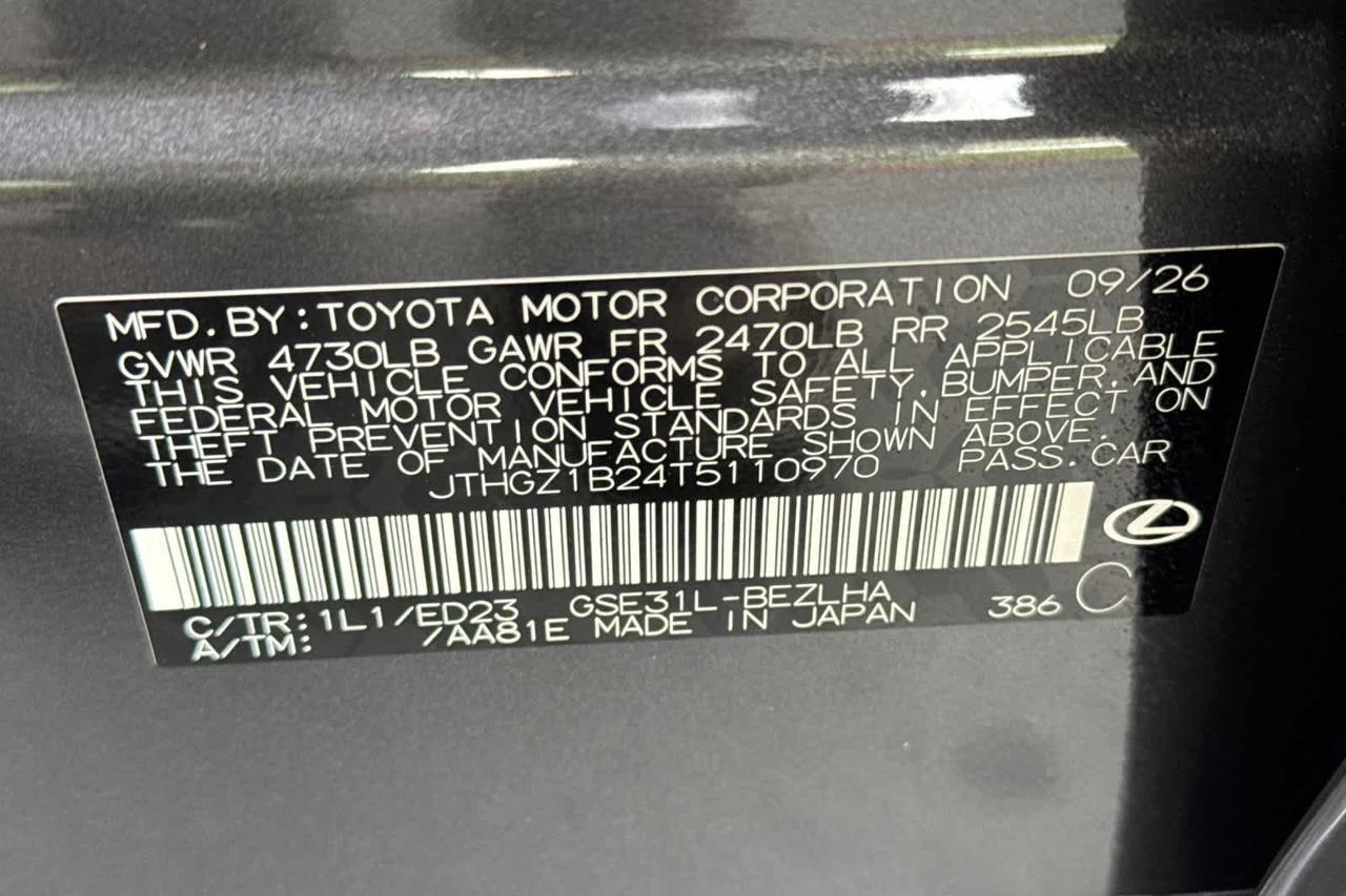 2026 Lexus IS 350 F SPORT Roseville CA