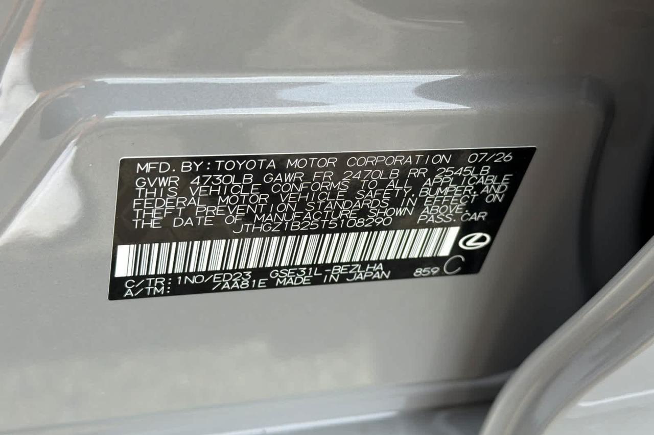 2026 Lexus IS 350 F SPORT Roseville CA