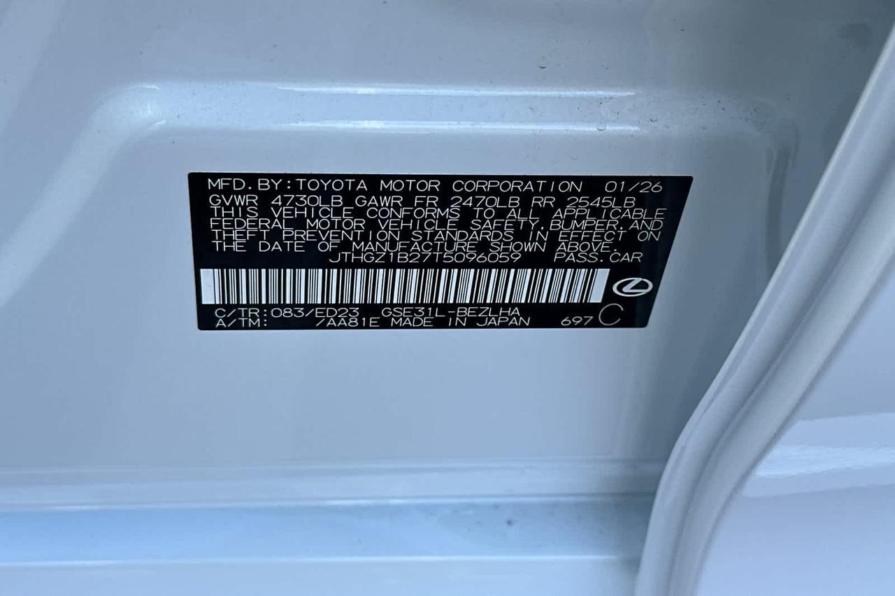 2026 Lexus IS F SPORT Roseville CA