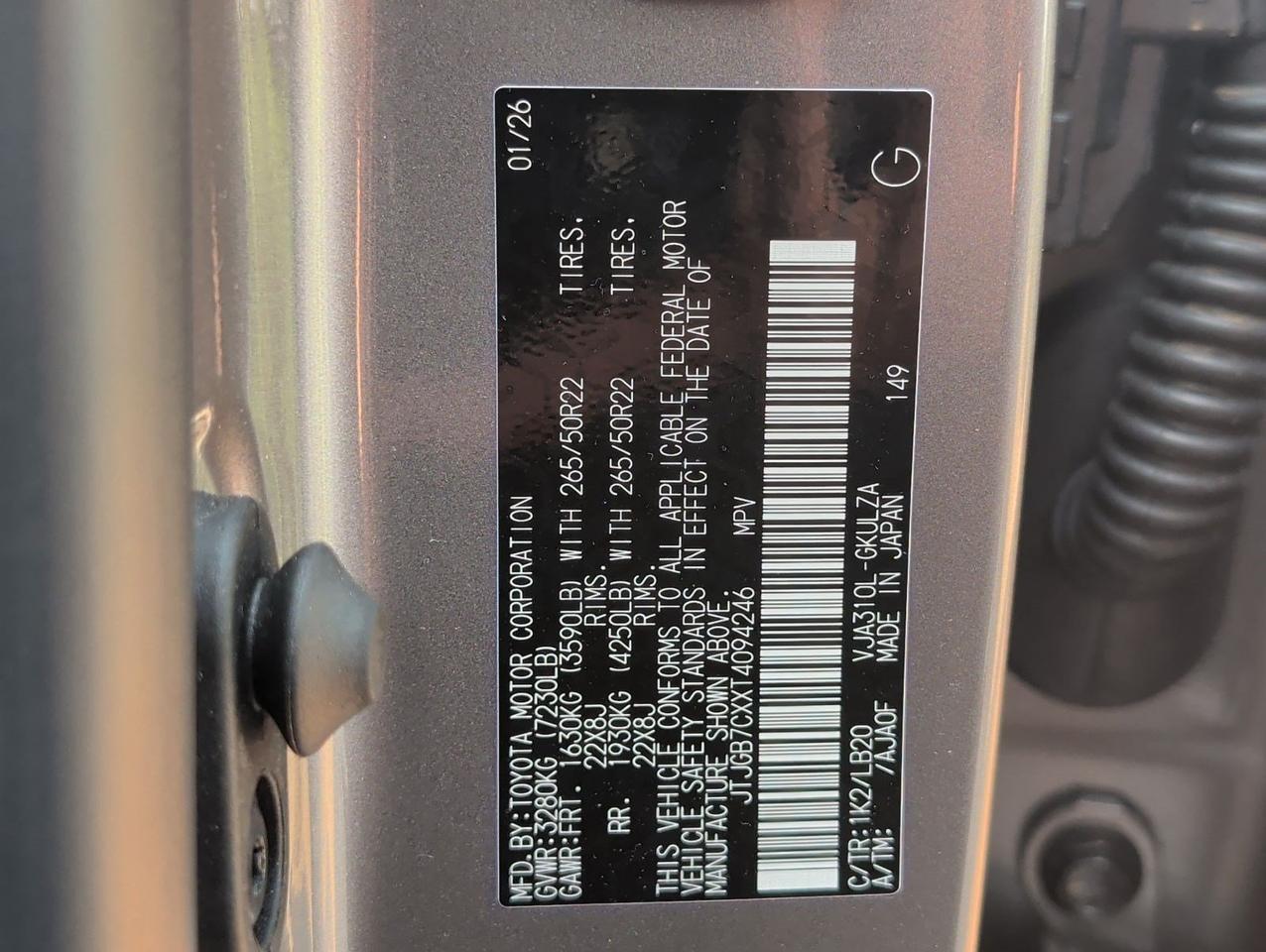 2026 Lexus LX 600 Luxury San Juan TX