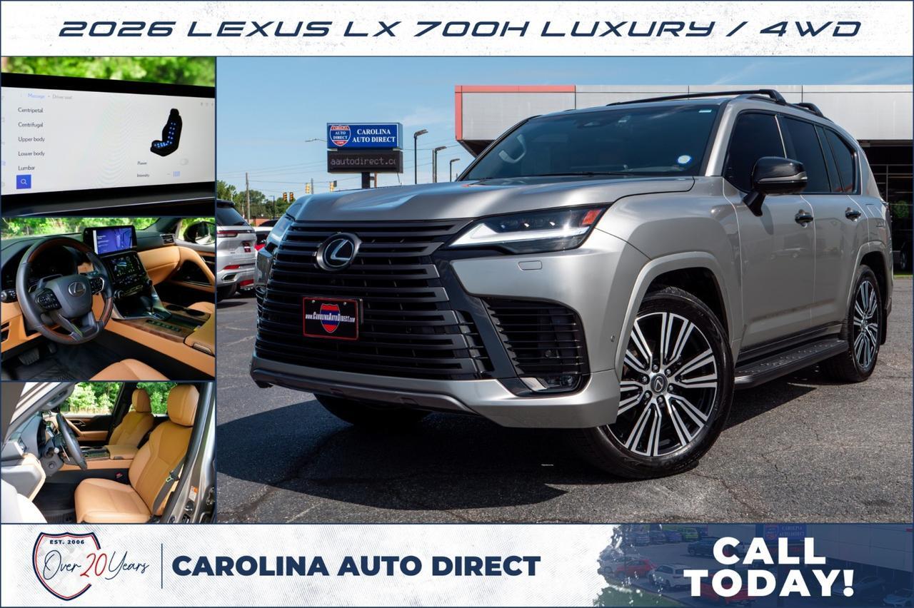2026 Lexus LX 700h Luxury / 4WD / Appearance Package / Massage Seats!