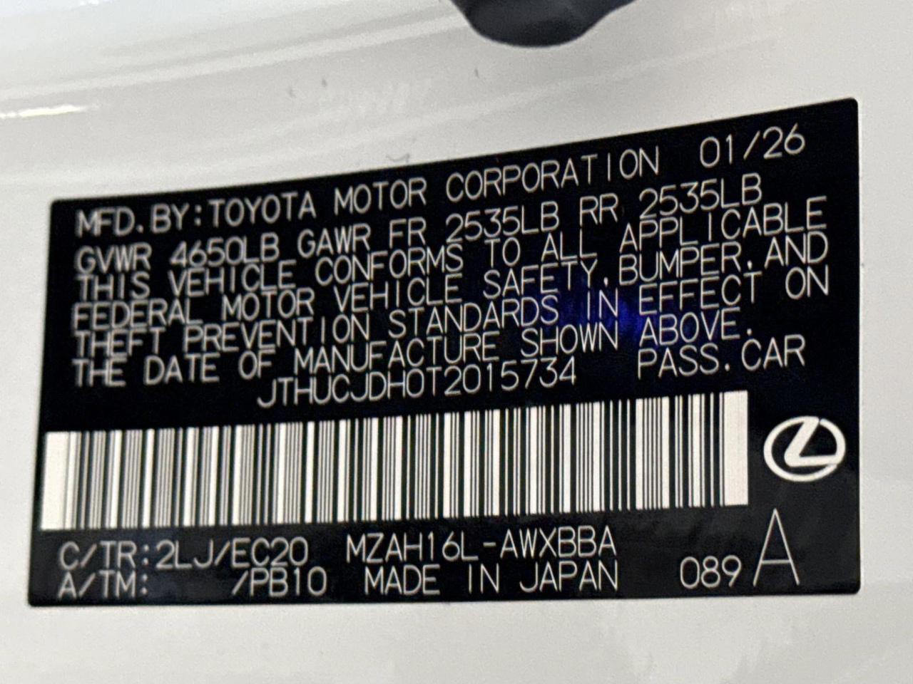 2026 Lexus UX 300h F SPORT Design San Antonio TX