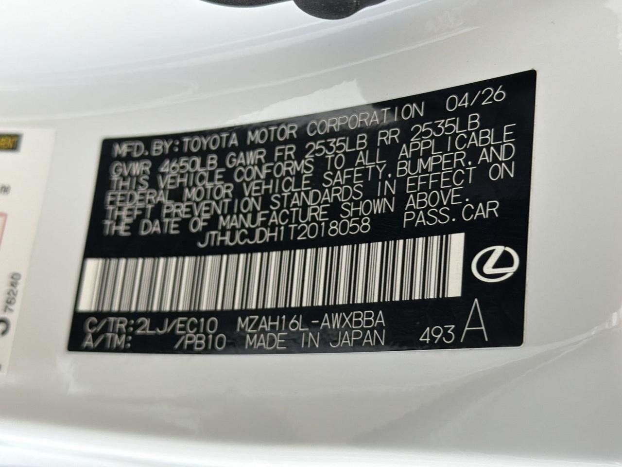 2026 Lexus UX 300h F SPORT Design San Antonio TX