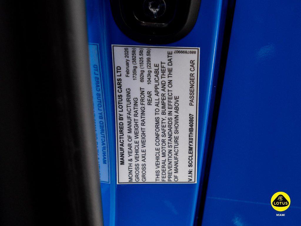 2026 Lotus Emira Turbo SE Coupe North Miami Beach FL