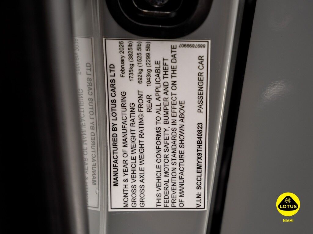 2026 Lotus Emira Turbo SE North Miami Beach FL