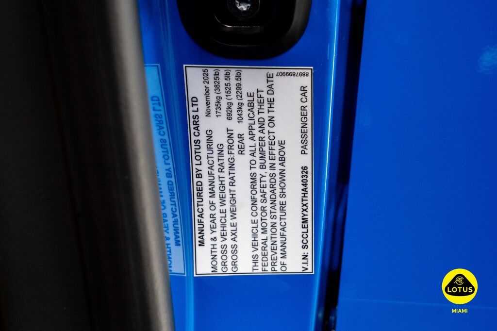 2026 Lotus Emira Turbo SE Racing Line North Miami Beach FL