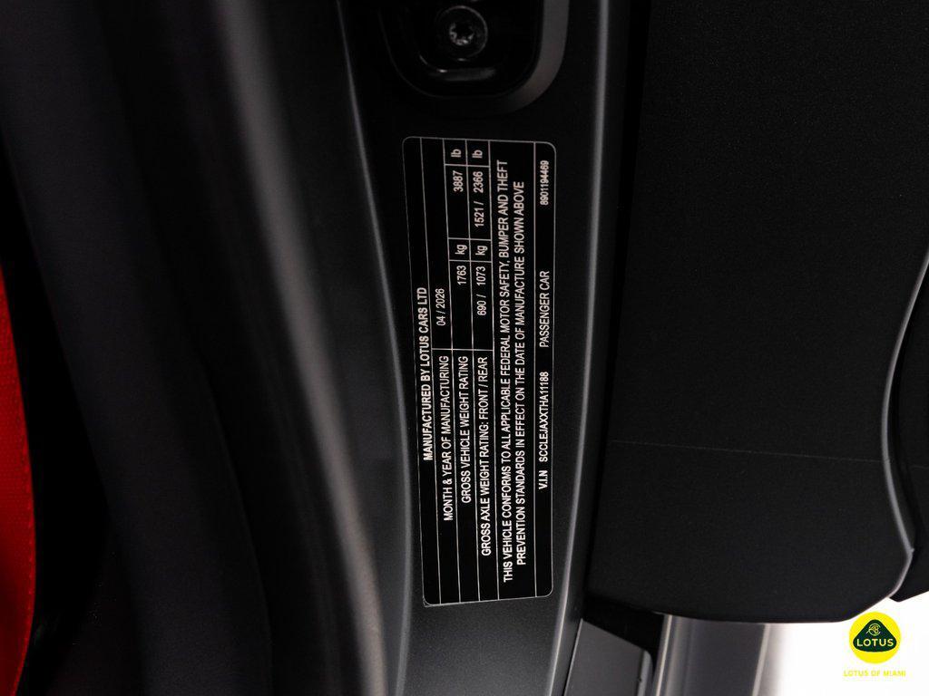 2026 Lotus Emira V6 SCURA North Miami Beach FL