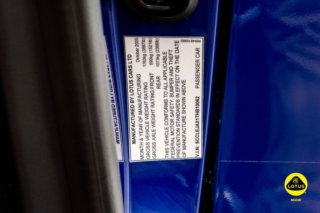 2026 Lotus Emira V6 SE North Miami Beach FL