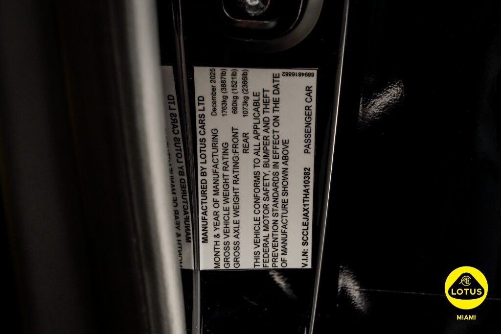 2026 Lotus Emira V6 SE Racing Line North Miami Beach FL