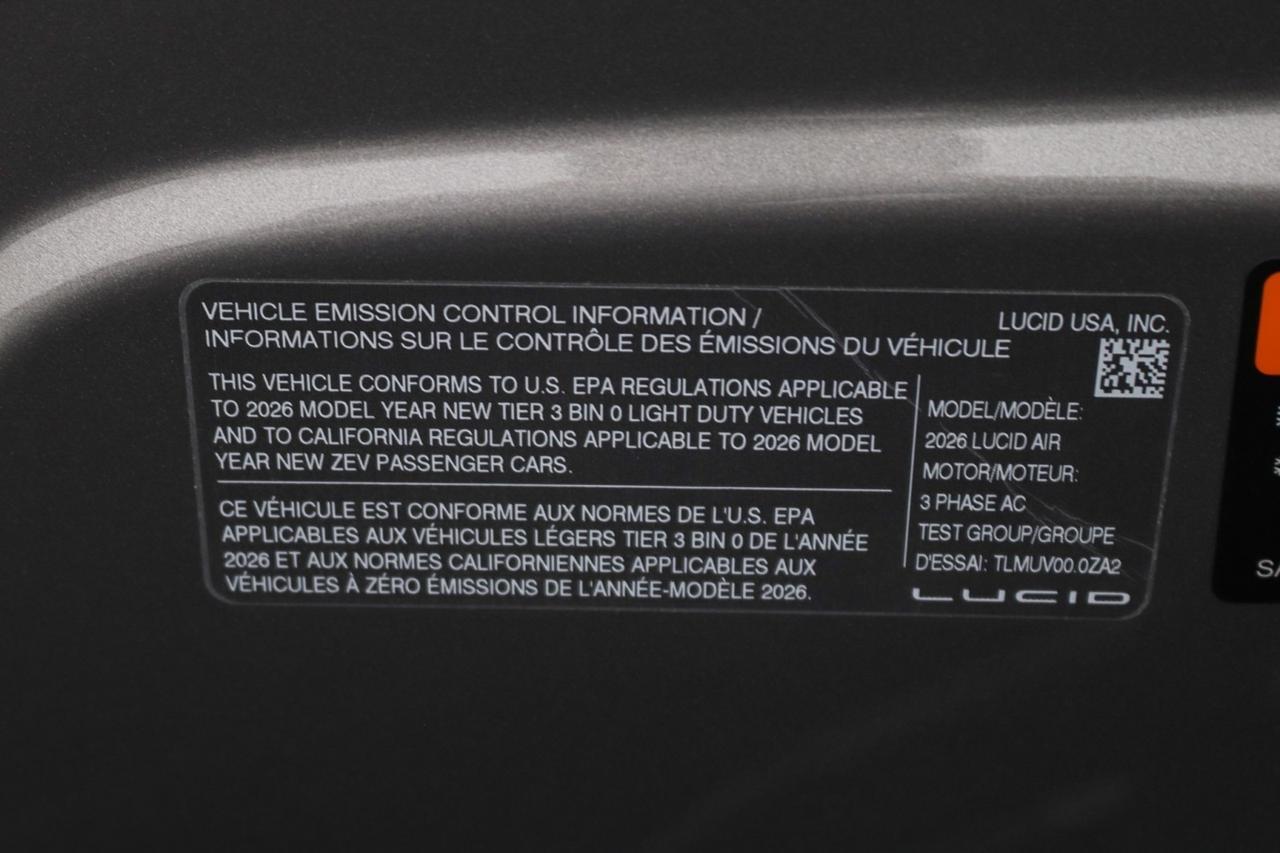 2026 Lucid Air Pure Newport Beach CA