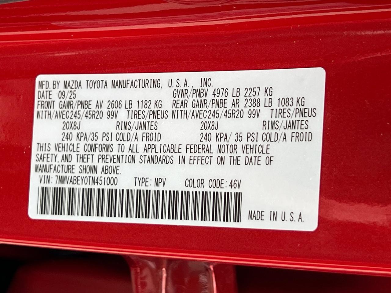 2026 MAZDA CX-50 2.5 Turbo Hagerstown MD