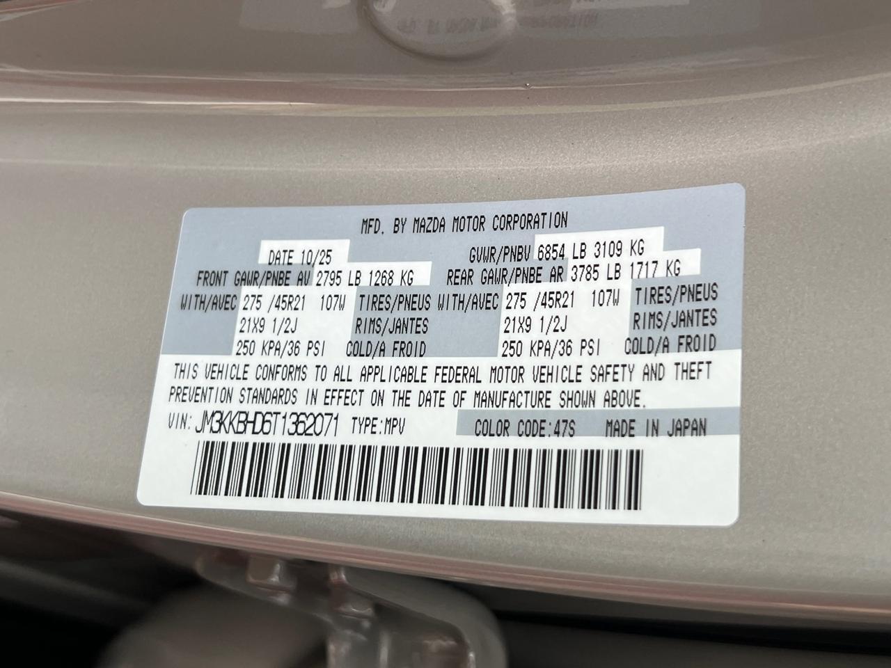 2026 MAZDA CX-90 3.3 Turbo Preferred Hagerstown MD