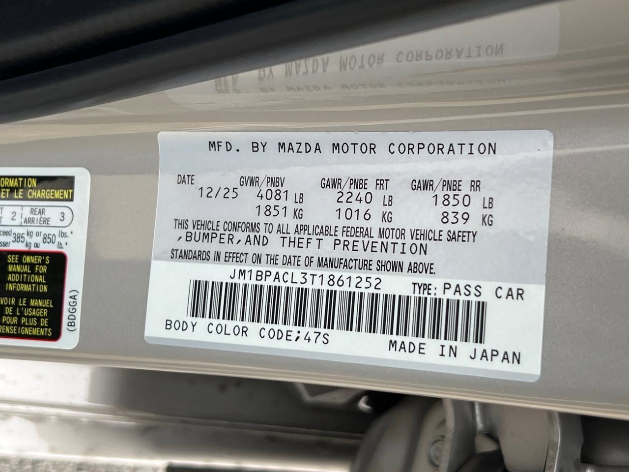 2026 MAZDA Mazda3 2.5 S Preferred Hagerstown MD