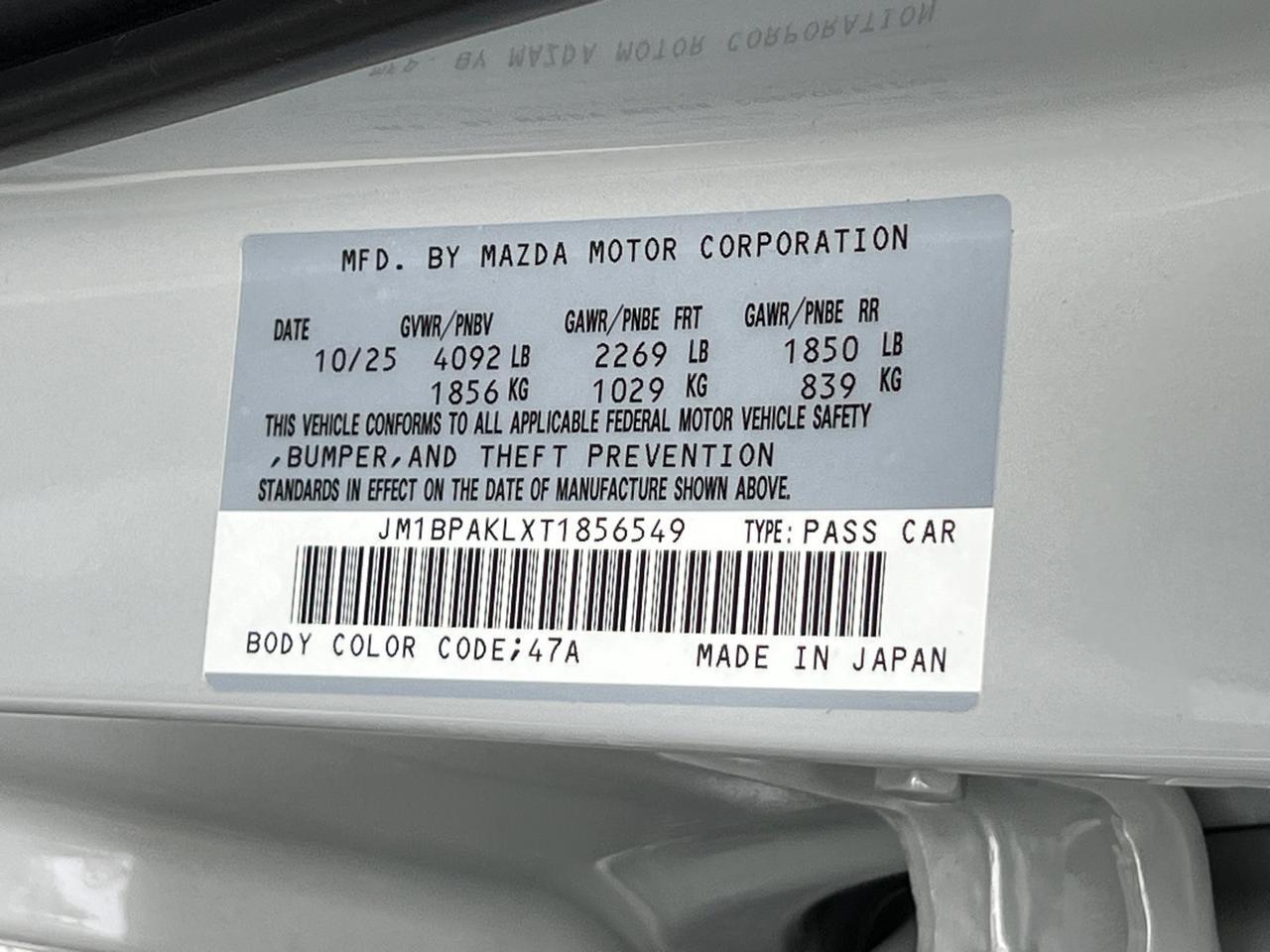 2026 MAZDA Mazda3 2.5 S Select Sport Hagerstown MD