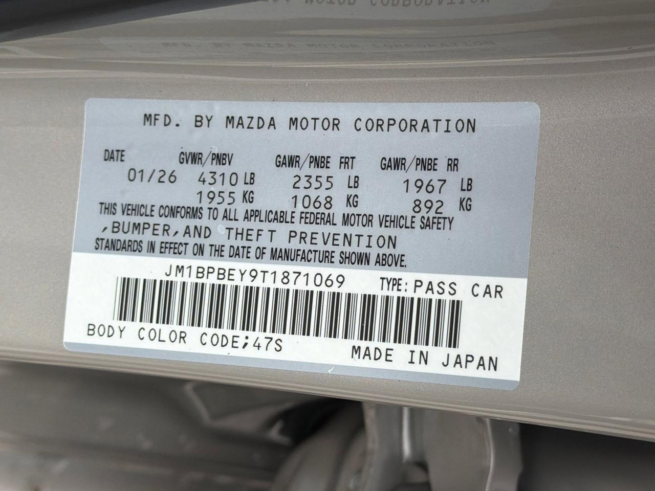 2026 MAZDA Mazda3 2.5 Turbo Premium Plus Hagerstown MD