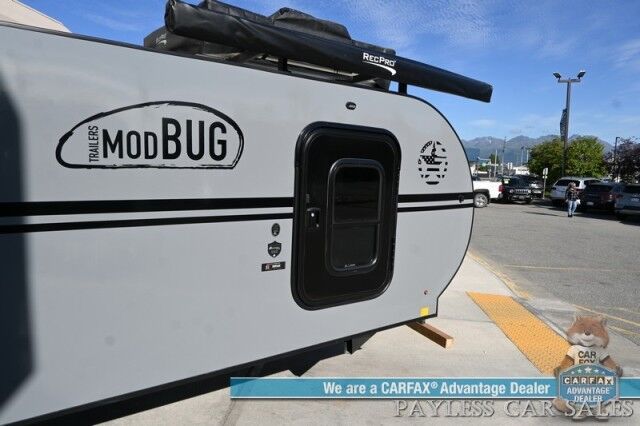 2026 MODERN BUGGY ULTIMATE HAULER UH18 / Dual 3500LBS Axles / 4500LBS Payload / Bed 10.6ft x 5.8ft / GVWR 7000LBS / Sleeps 4 / RECPRO Roof Tent & Awning / Camco Electric cooler / Perfect Aire AC / Solar Power / All Terrain Tires Anchorage AK