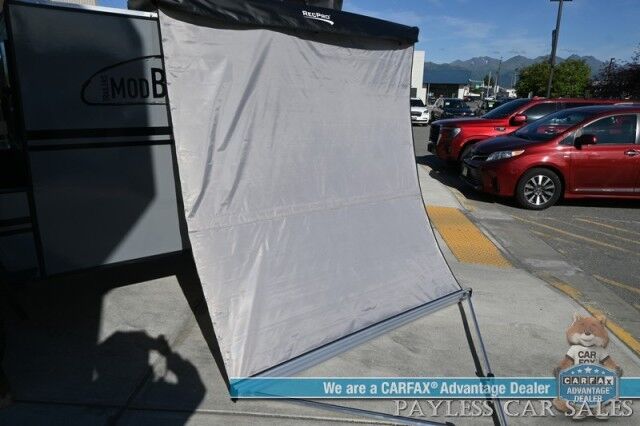 2026 MODERN BUGGY ULTIMATE HAULER UH18 / Dual 3500LBS Axles / 4500LBS Payload / Bed 10.6ft x 5.8ft / GVWR 7000LBS / Sleeps 4 / RECPRO Roof Tent & Awning / Camco Electric cooler / Perfect Aire AC / Solar Power / All Terrain Tires Anchorage AK