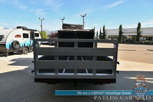 2026 MODERN BUGGY ULTIMATE HAULER UH18 / Dual 3500LBS Axles / 4500LBS Payload / Bed 10.6ft x 5.8ft / GVWR 7000LBS / Sleeps 4 / RECPRO Roof Tent & Awning / Camco Electric cooler / Perfect Aire AC / Solar Power / All Terrain Tires Anchorage AK