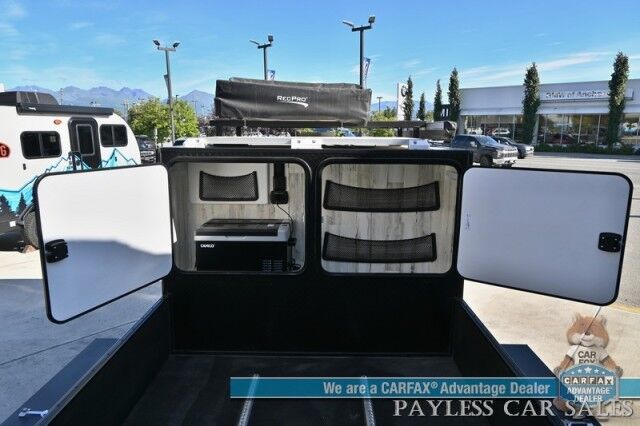 2026 MODERN BUGGY ULTIMATE HAULER UH18 / Dual 3500LBS Axles / 4500LBS Payload / Bed 10.6ft x 5.8ft / GVWR 7000LBS / Sleeps 4 / RECPRO Roof Tent & Awning / Camco Electric cooler / Perfect Aire AC / Solar Power / All Terrain Tires Anchorage AK