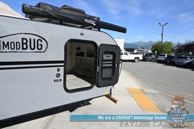 2026 MODERN BUGGY ULTIMATE HAULER UH18 / Dual 3500LBS Axles / 4500LBS Payload / Bed 10.6ft x 5.8ft / GVWR 7000LBS / Sleeps 4 / RECPRO Roof Tent & Awning / Camco Electric cooler / Perfect Aire AC / Solar Power / All Terrain Tires Anchorage AK