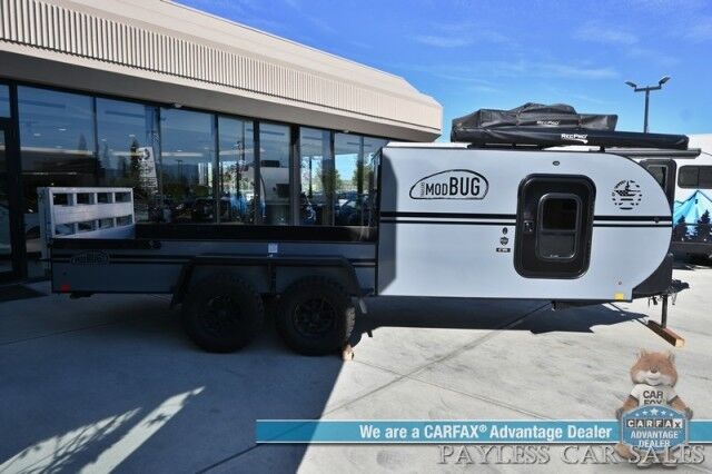 2026 MODERN BUGGY ULTIMATE HAULER UH18 / Dual 3500LBS Axles / 4500LBS Payload / Bed 10.6ft x 5.8ft / GVWR 7000LBS / Sleeps 4 / RECPRO Roof Tent & Awning / Camco Electric cooler / Perfect Aire AC / Solar Power / All Terrain Tires Anchorage AK