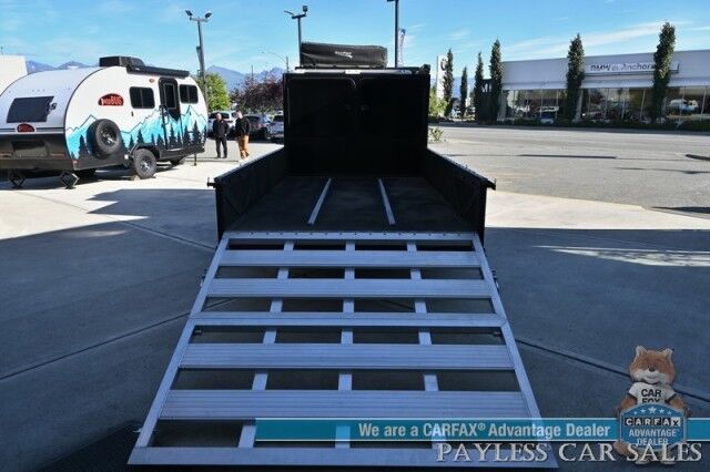 2026 MODERN BUGGY ULTIMATE HAULER UH18 / Dual 3500LBS Axles / 4500LBS Payload / Bed 10.6ft x 5.8ft / GVWR 7000LBS / Sleeps 4 / RECPRO Roof Tent & Awning / Camco Electric cooler / Perfect Aire AC / Solar Power / All Terrain Tires Anchorage AK