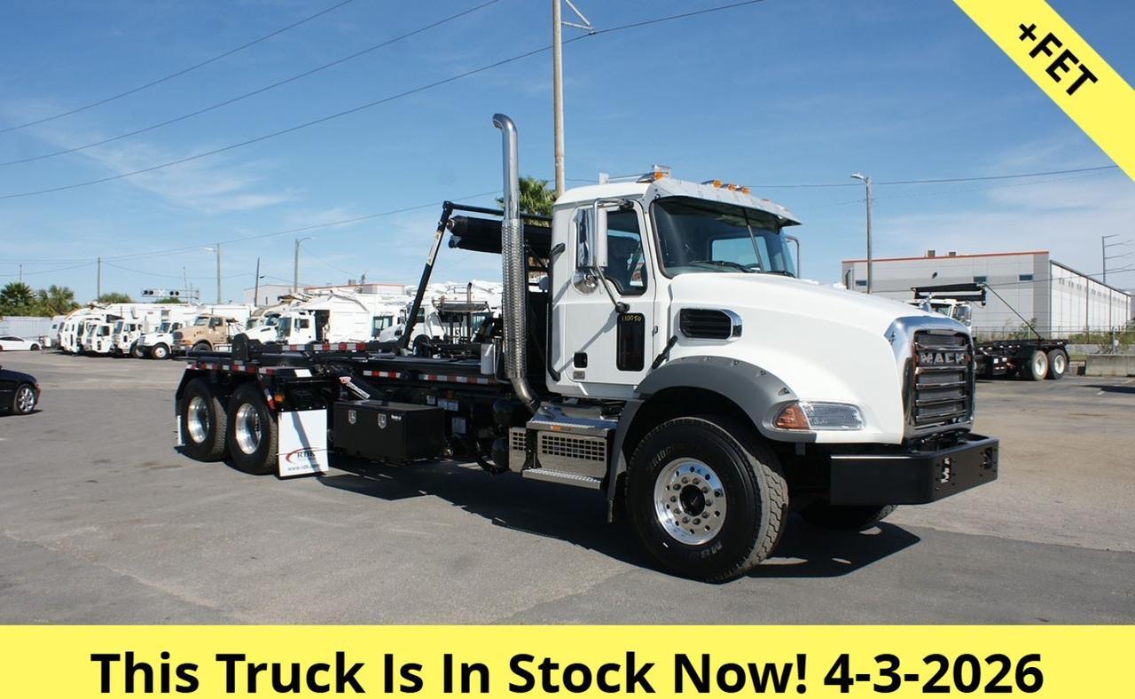 2026 Mack GR64B 60,000 lb. Pac-Mac Roll-off Hoist Tampa FL
