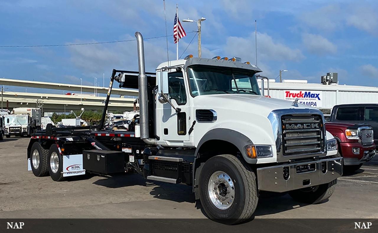 2026 Mack Granite 60,000 lb. Pac-Mac Roll-off Hoist Tampa FL