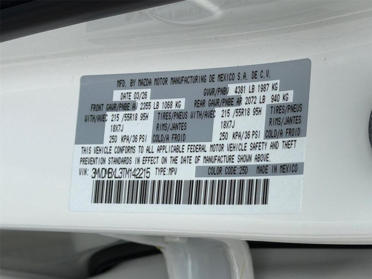 2026 Mazda CX-30 2.5 S Aire Edition Hagerstown MD