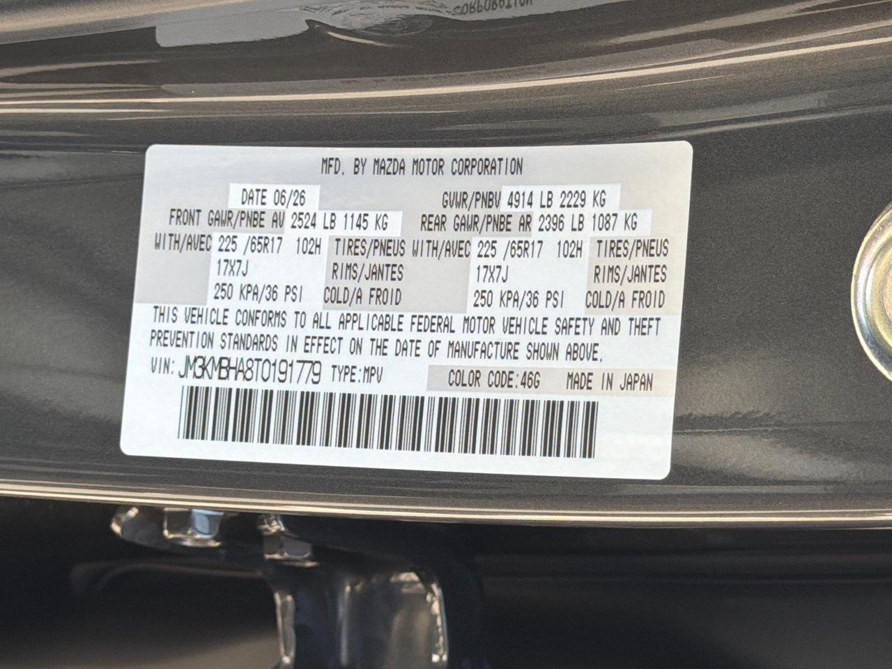 2026 Mazda CX-5 2.5 S Select Hagerstown MD