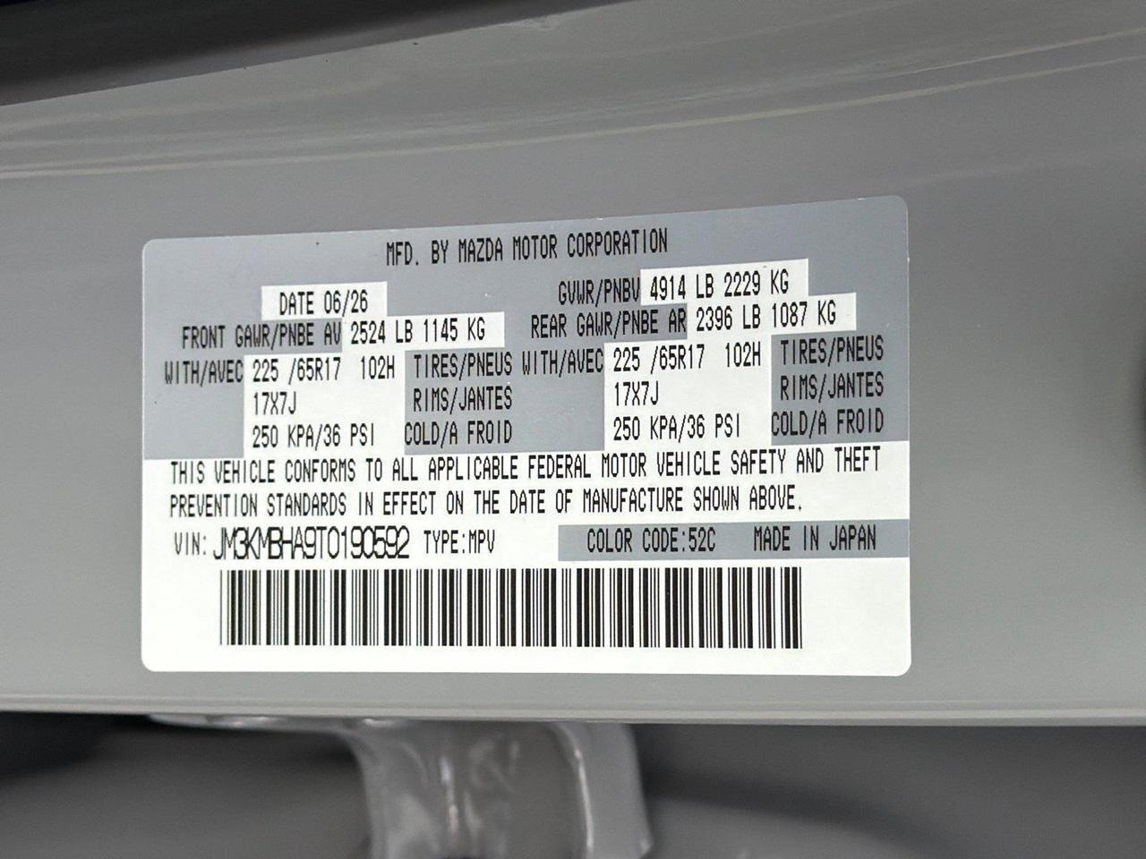 2026 Mazda CX-5 2.5 S Select Hagerstown MD