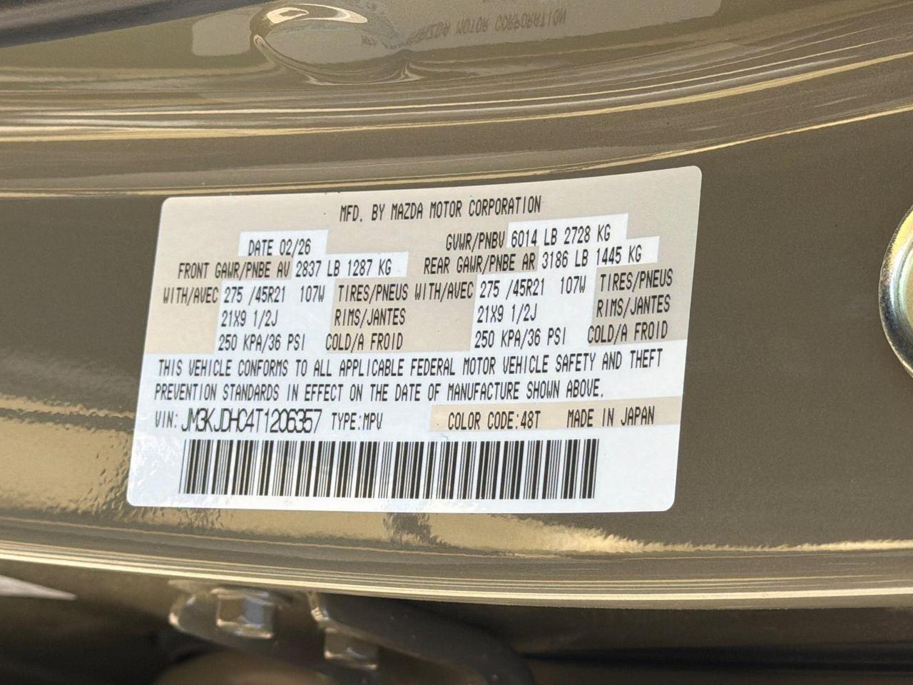 2026 Mazda CX-70 3.3 Turbo S Premium Hagerstown MD