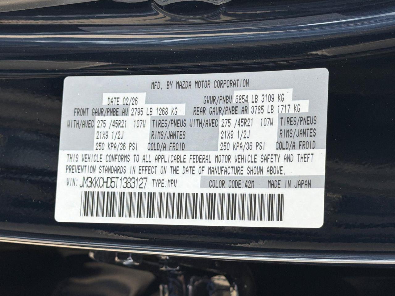 2026 Mazda CX-90 Premium Sport Hagerstown MD