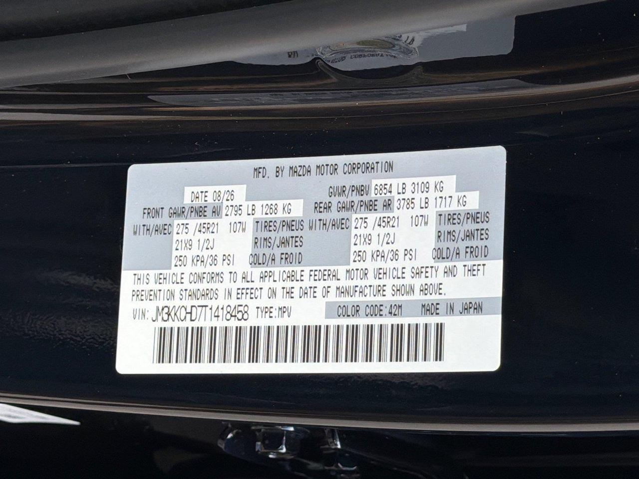 2026 Mazda CX-90 Premium Sport Hagerstown MD