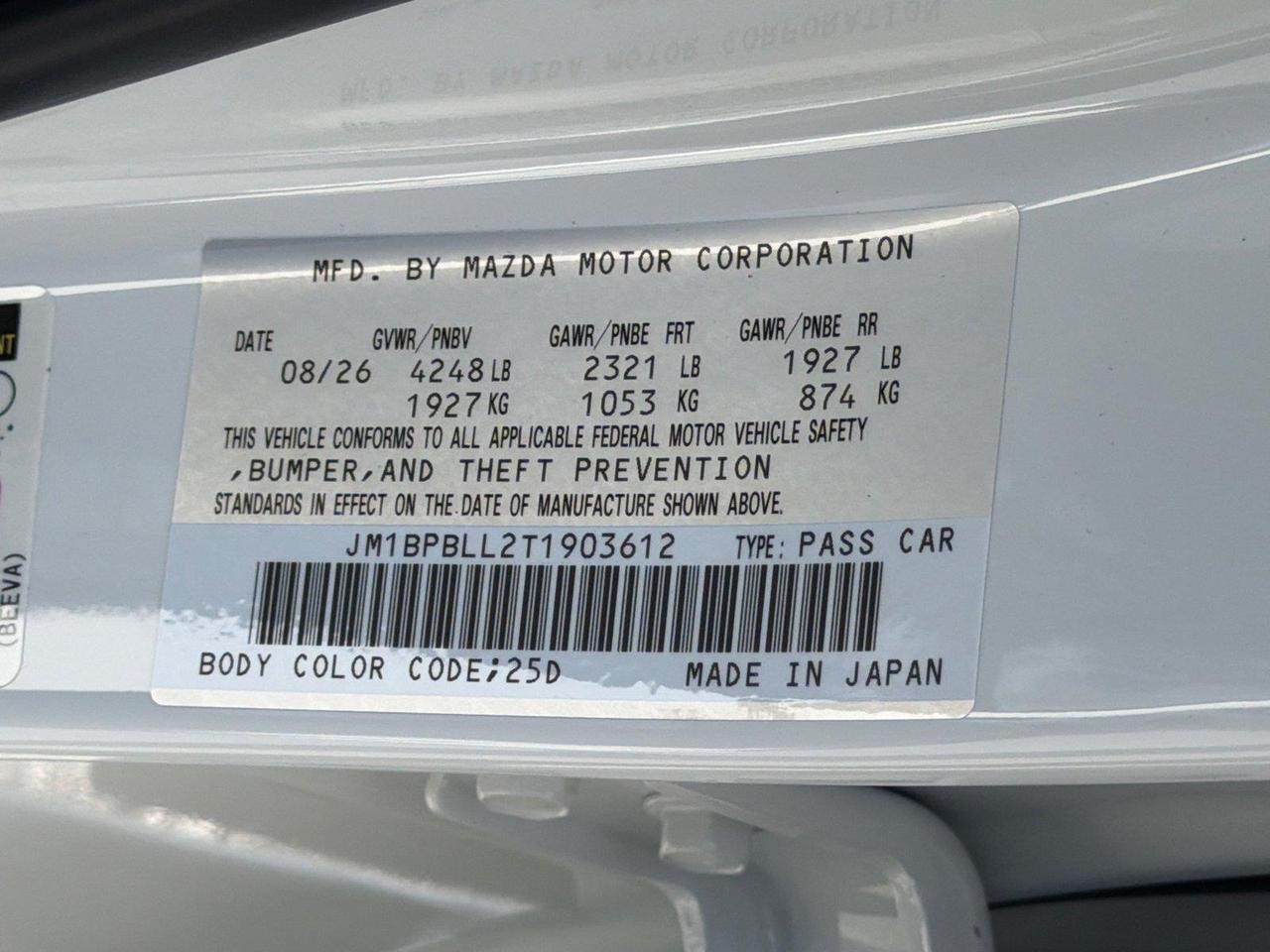 2026 Mazda Mazda3 Hatchback 2.5 S Carbon Edition Hagerstown MD