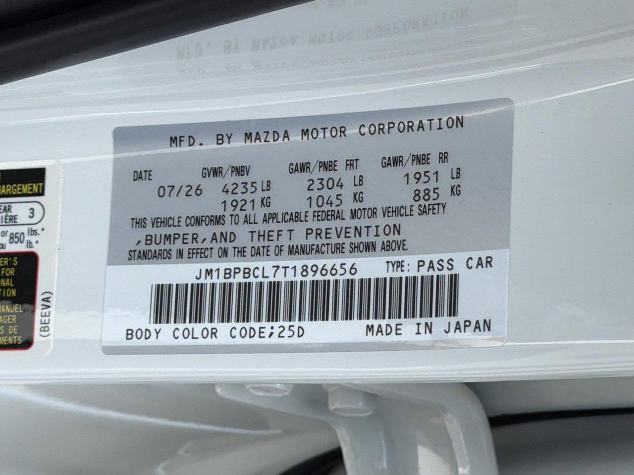 2026 Mazda Mazda3 Sedan 2.5 S Carbon Edition Hagerstown MD