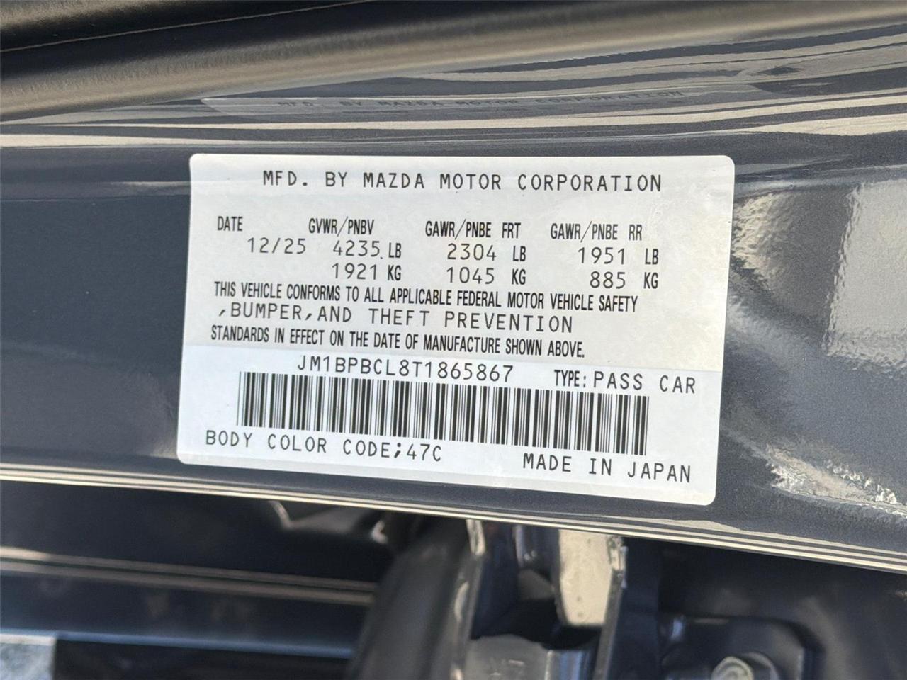 2026 Mazda Mazda3 Sedan 2.5 S Carbon Edition Hagerstown MD