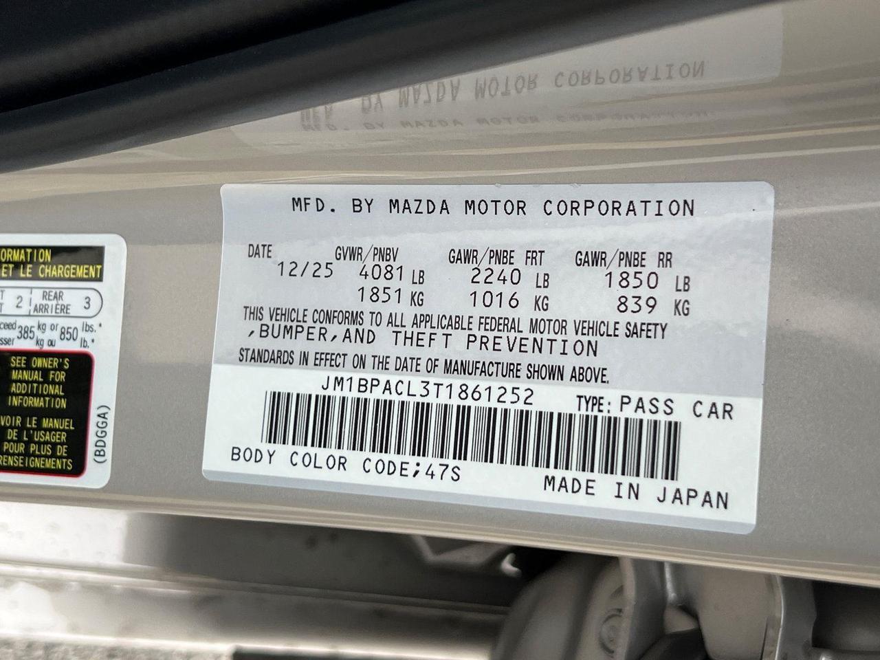 2026 Mazda Mazda3 Sedan 2.5 S Preferred Hagerstown MD