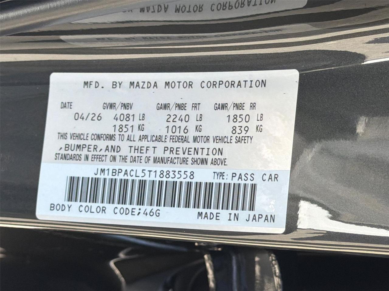 2026 Mazda Mazda3 Sedan 2.5 S Preferred Hagerstown MD