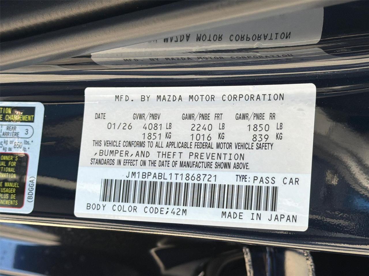 2026 Mazda Mazda3 Sedan 2.5 S Select Sport Hagerstown MD