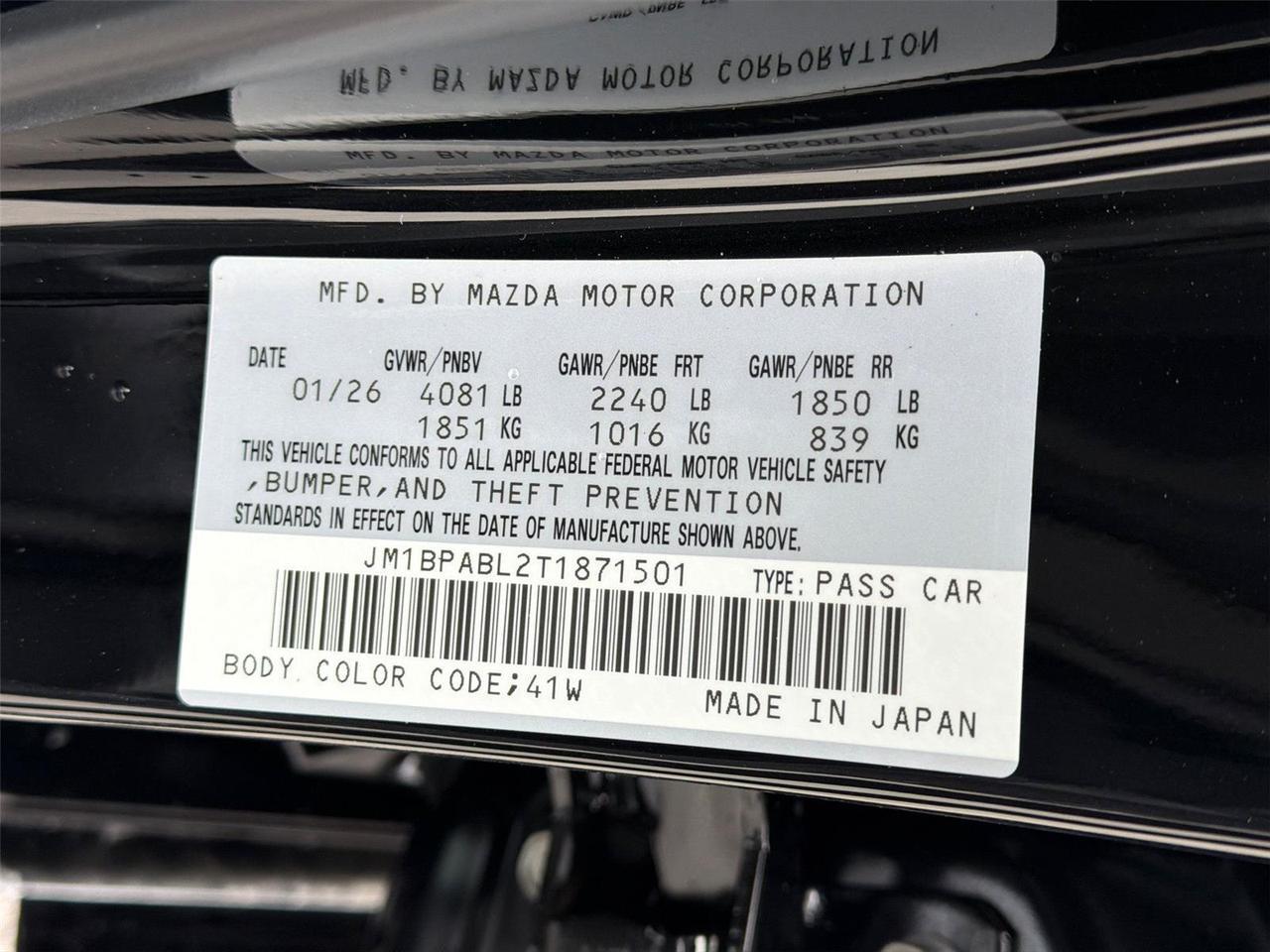 2026 Mazda Mazda3 Sedan 2.5 S Select Sport Hagerstown MD